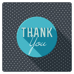 Vintage thank you card