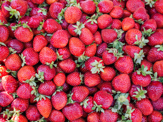  Close up ripe strawberry 