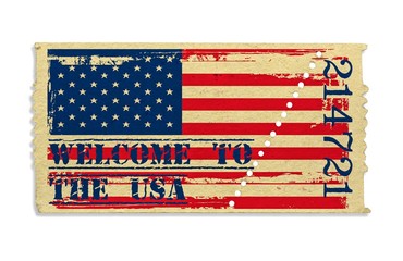 Eintrittskarte - Welcome To The USA