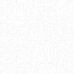 Gray tinted dots seamless pattern. White background.