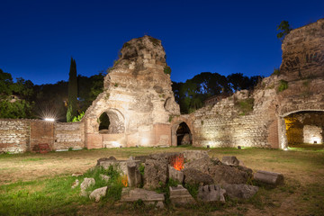 The Old Roman Baths of Odessos, Varna, Bulgaria