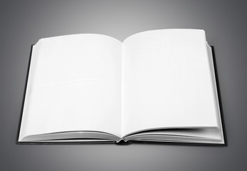 Book, cover, blank.
