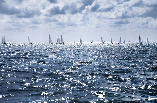 Fototapeta sailing Regatta