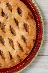 Apple Pie Closeup