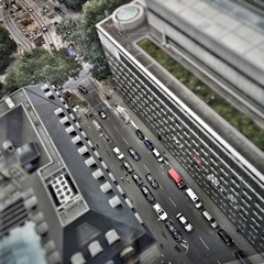 Frankfurt am Main, Straße von oben