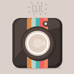 Obraz premium Appareil photo