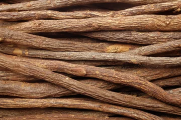 Gardinen Liquorice root pieces background © sarahdoow