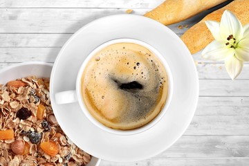 Bread, Crumb, Baguette.