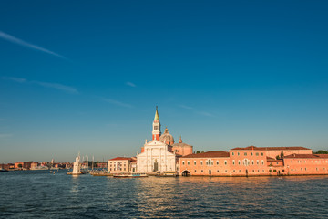 Obraz premium Beautiful Church of San Giorgio Maggiore and its Bell Tower, Ven