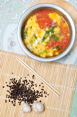 Vietnamese egg soup