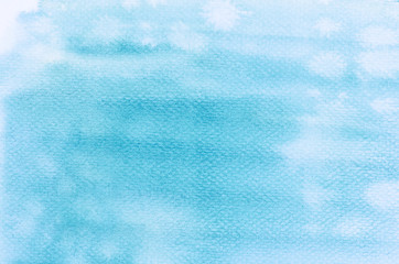 blue watercolor painintig background