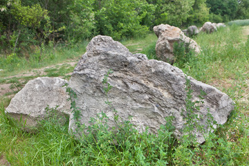 big stones