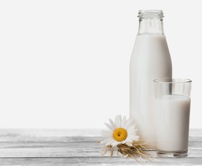 Milk Bottle, Milk, Bottle.