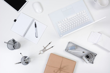 White Desk