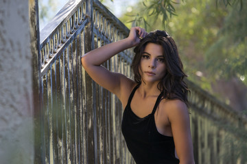 Obraz premium Beautiful young woman