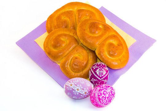 Traditional czech Easter decorations