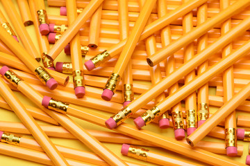 Fototapeta premium A Random Pile of Pencils