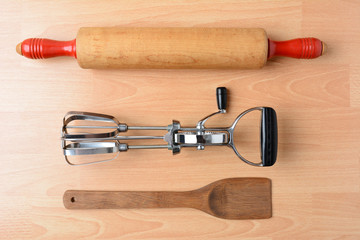 Rolling Pin Spatula and Beater