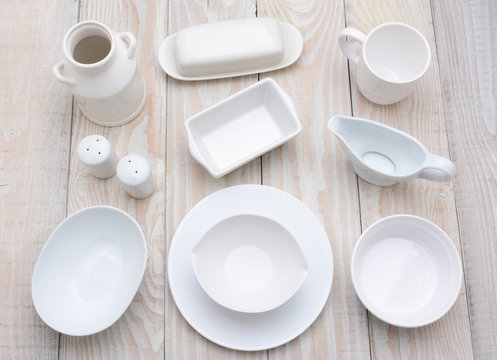 White Dinnerware