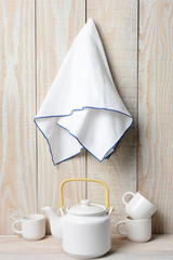 Tea Set and Towel © Steve Cukrov