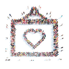 people in the shape of wedding photography.