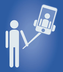Symbol Selfie-Stick