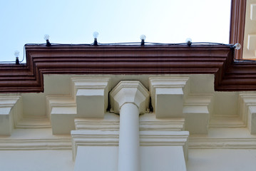 Architectural detail at the Muhammadi Mosque The Kelantan State Mosque in Kelantan