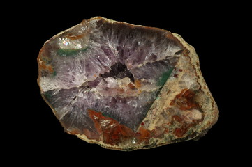Cut and polished agate. Origin: Poland, Rudno near Krakow. Rare and valuable specimen of exploited...