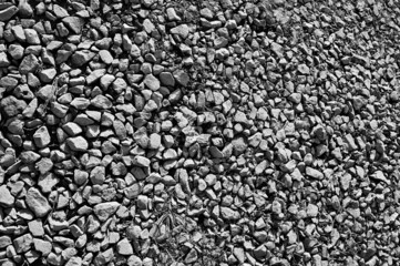 texture of the stone B&W