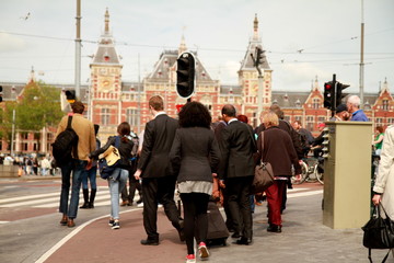 Photo taken during sightseeing around the streets of Amsterdam, Netherlands.