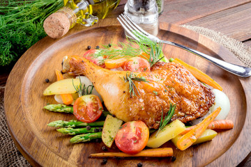  roasted chicken