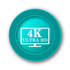 4K ultra HD icon
