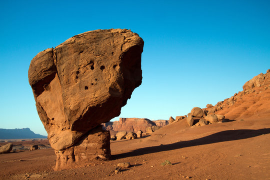 Balanced Rock at Vermillion Cliffs National Monument, Arizona