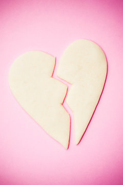 Broken Heart, Valentine's Day Sugar Cookie