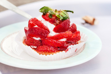 strawberry dessert