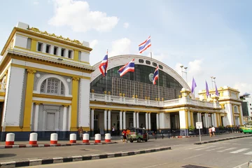  Hua Lamphong Train station in bangkok © pumppump