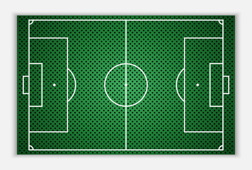 Soccer field - Vector illustration