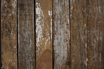 Old damaged wooden planks.