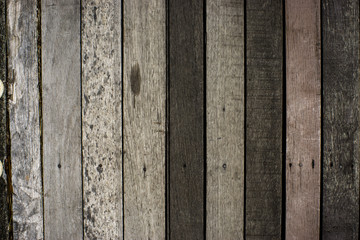 Old damaged wooden planks.