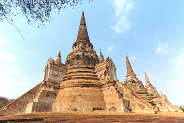 Wat Phra si Sanphet in Ayutthaya, Thailand