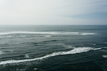 Waves in the Pacific Ocean at Sunset Cliffs Natural Park, Point