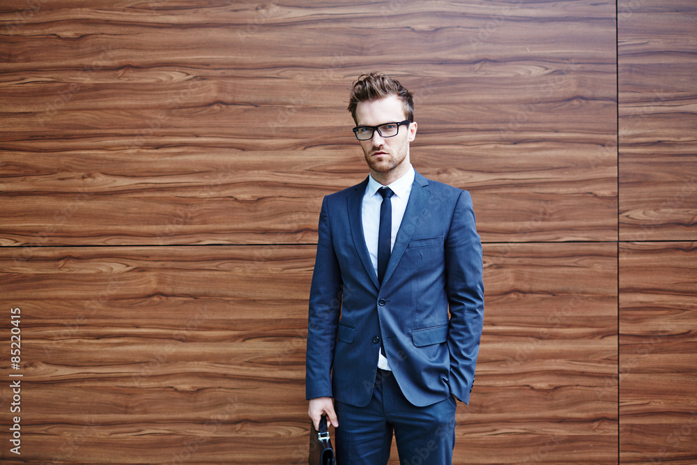 Canvas Prints Businessman in formalwear