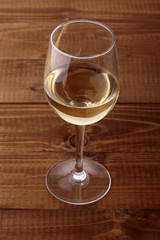 Glass of white wine