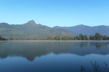 Fototapeta na wymiar Baray wat Phu, Laos