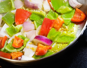Stovetop, Vegetables in Olive Oil & Garlic