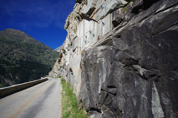 route de la b&eacute;rarde - oisans