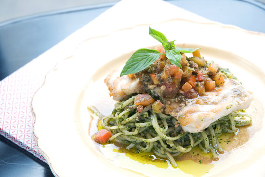 Spaghetti Snow Fish