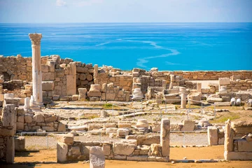 Foto op Plexiglas Cyprus Ruïnes van het oude Kourion. District Limasol. Cyprus
