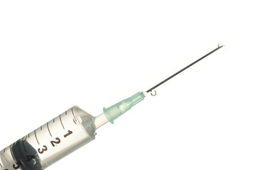 Fototapeta premium Syringe isolated on white