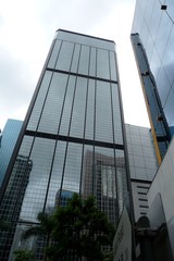 Fototapeta na wymiar Hochhäuser in Hongkong